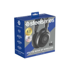 SteelSeries Arctis Nova 5P belaidės žaidimų ausinės PS5 Black