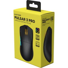 Pulsar 3 PRO belaidė žaidimų pelė Black