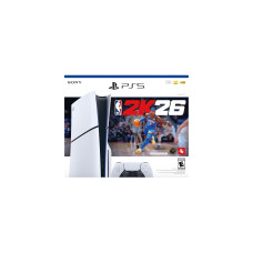 Sony PlayStation 5 (PS5) Slim Disc Edition 1TB + NBA 2K26