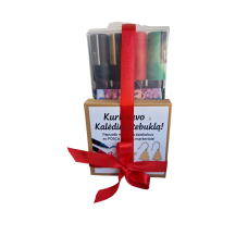 POSCA 4vnt. + 6 mediniai žaisliukai kalėdinis rinkinys