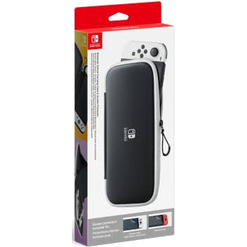 Nintendo Switch Carrying Case and Screen Protector OLED 