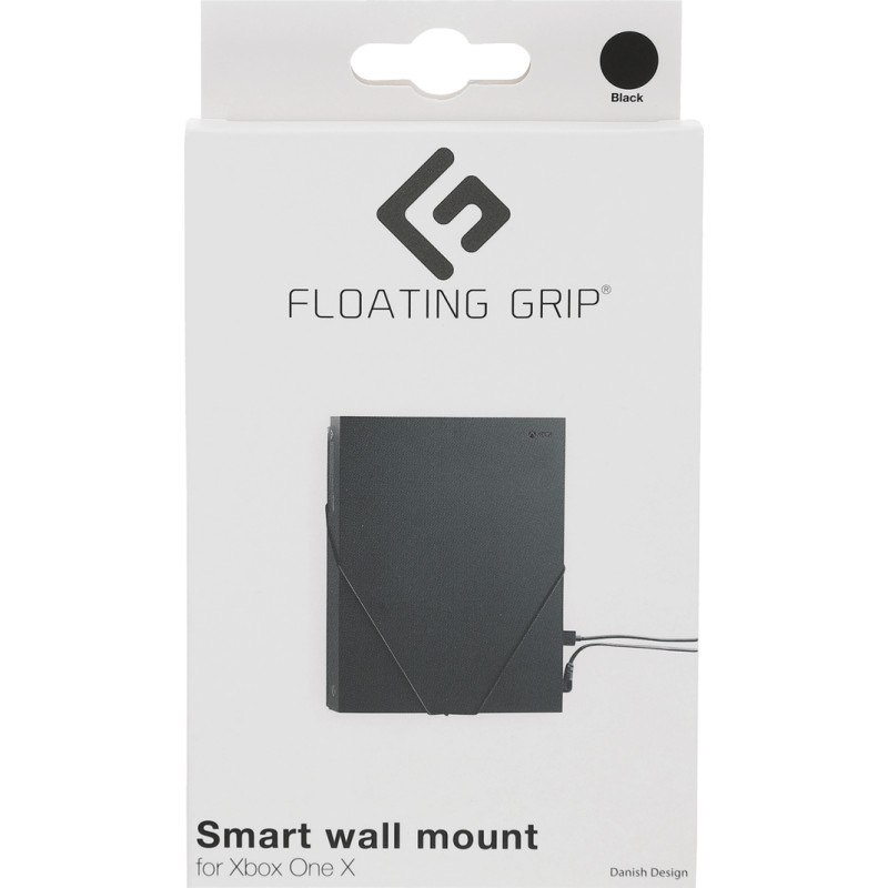 Floating Grip Xbox One X Wall Mount (Black)