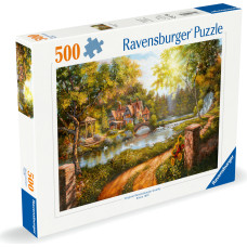 Ravensburger - Puzzle Cottage By The River 500p (12000218)