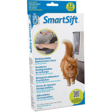 Catit - Biodegradable Replacement Liners (Top) Smart Sift 12St - (775.1074)