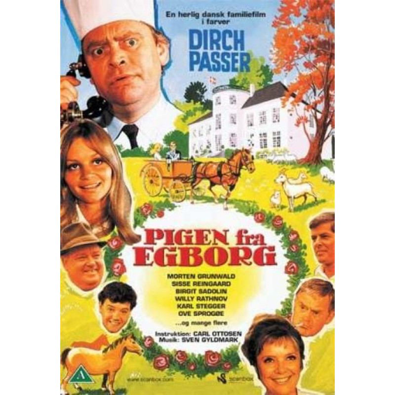 Palladium Pigen fra Egborg - DVD