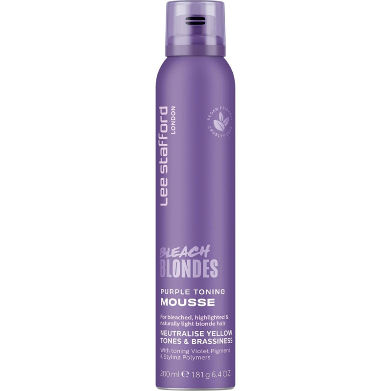 Lee Stafford - Bleach Blondes Purple Toning Mousse 200 ml
