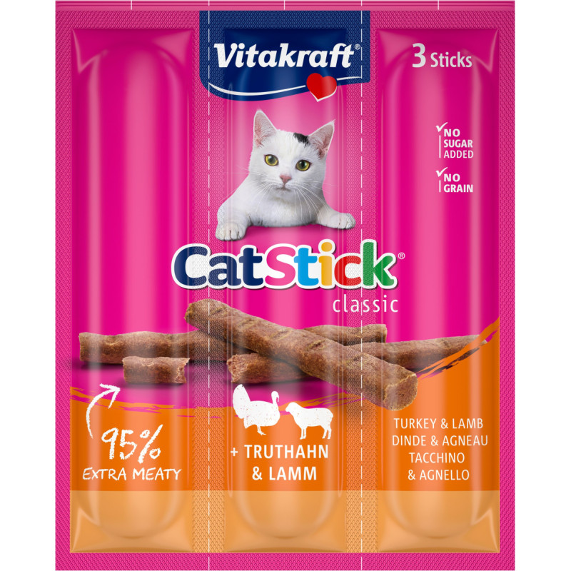 Vitakraft - Cat Stick® med turkey and lamb