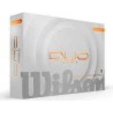 Wilson - DUO Soft Golf Ball - Orange - 12 Balls