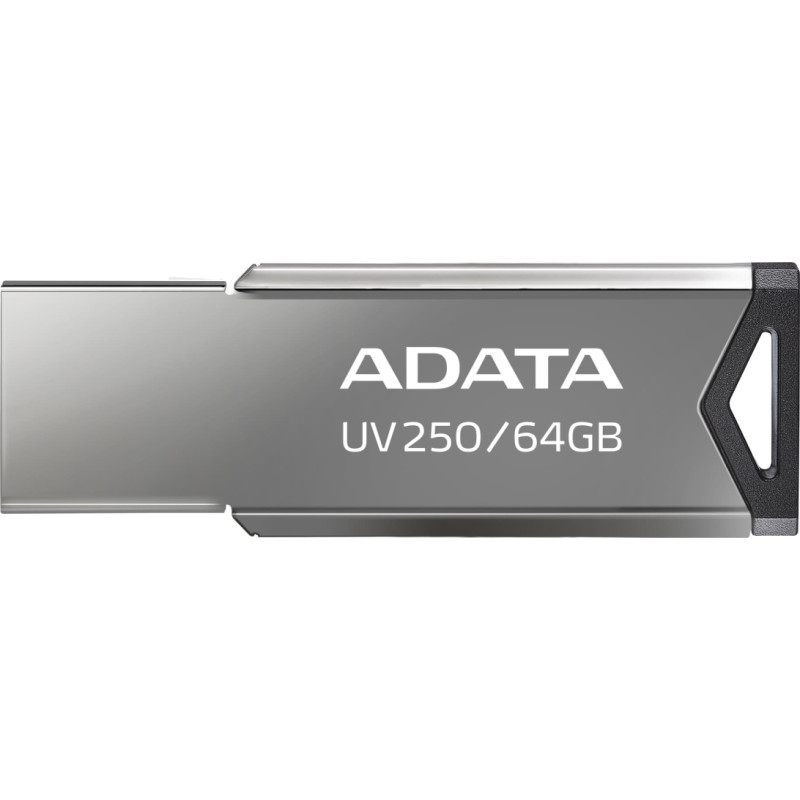 Adata FlashDrive UV250 16GB  Metal Black USB 2.0 Flash Drive, Retail | ADATA