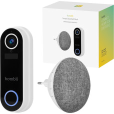 Hombli - Smart Doorbell 2 Promo Pack (Doorbell 2 + Chime 2) White