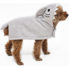 Peppy Buddies -  Bathrobe Shark L, Grey, Size 55 cm - (69727186728)