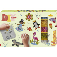 Hama Beads Hama - gift box approx. 6,000 beads + 3 plates (383047)