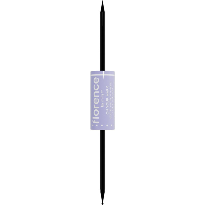 Florence By Mills - OYM Dual-Ended Liquid Eyeliner 7 ml Black