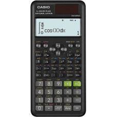 Casio CALCULATOR SCIENTIFIC FX 991ES PLUS 2 BLACK, 12-DIGIT DISPLAY