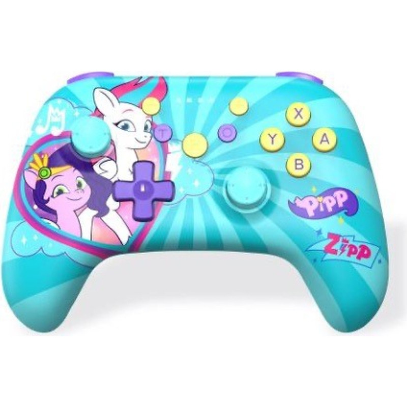Trade Invaders Switch/PC Nano Wireless Controller - My Little Pony Pipp & Zipp