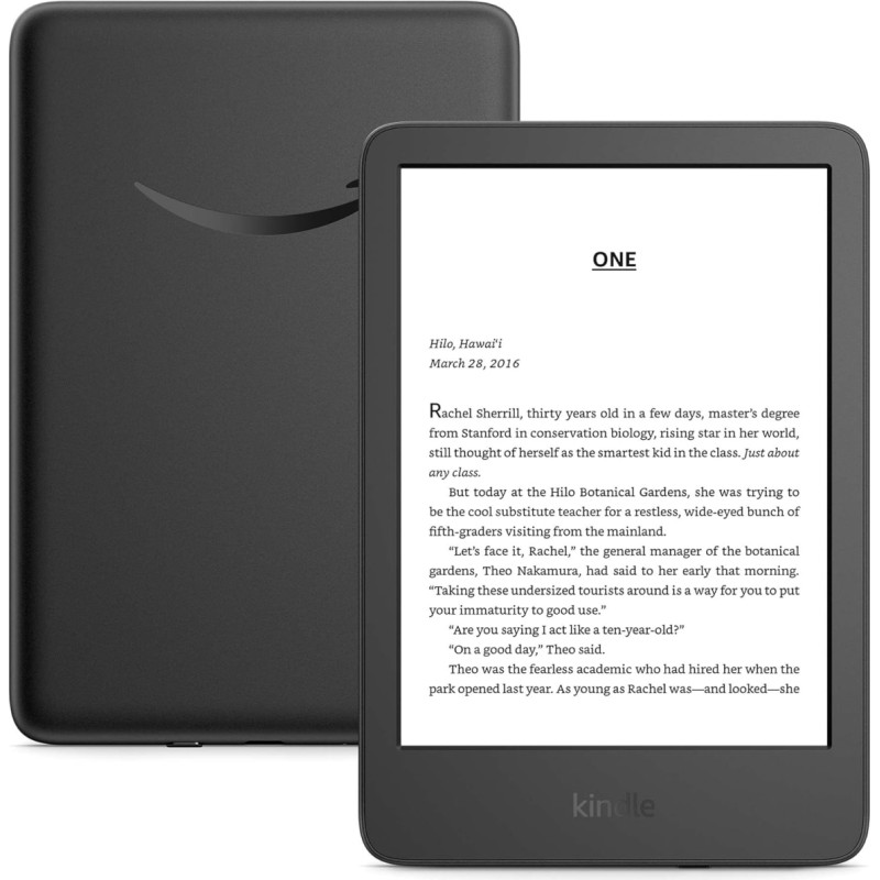 Amazon - Kindle 2024 6 16GB - Without Ads - Black