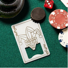 Paladone Joker Playing Card Bottle Opener