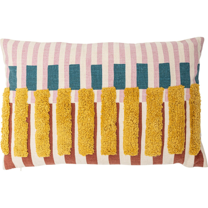 Bloomingville - Lane Cushion - Rose - Cotton