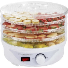 Esperanza EKD003 food dehydrator Transparent, White 250 W