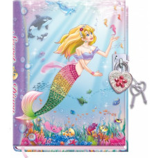Pulio Pecoware Padlock Diary - Mermaid