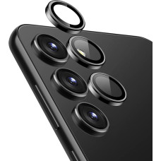 Crong Tempered glass camera Samsung S24+ black