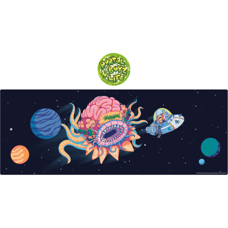 Fanatik Rick & Morty Desk Pad & Coaster Set