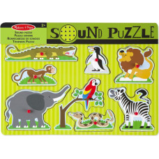 Melissa & Doug - Zoo Animals Sound Puzzle (50215)