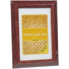 Victoria Collection Photo frame Velvet 10x15, mahogany