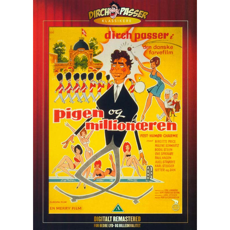 Palladium Pigen Og Millionæren - DVD