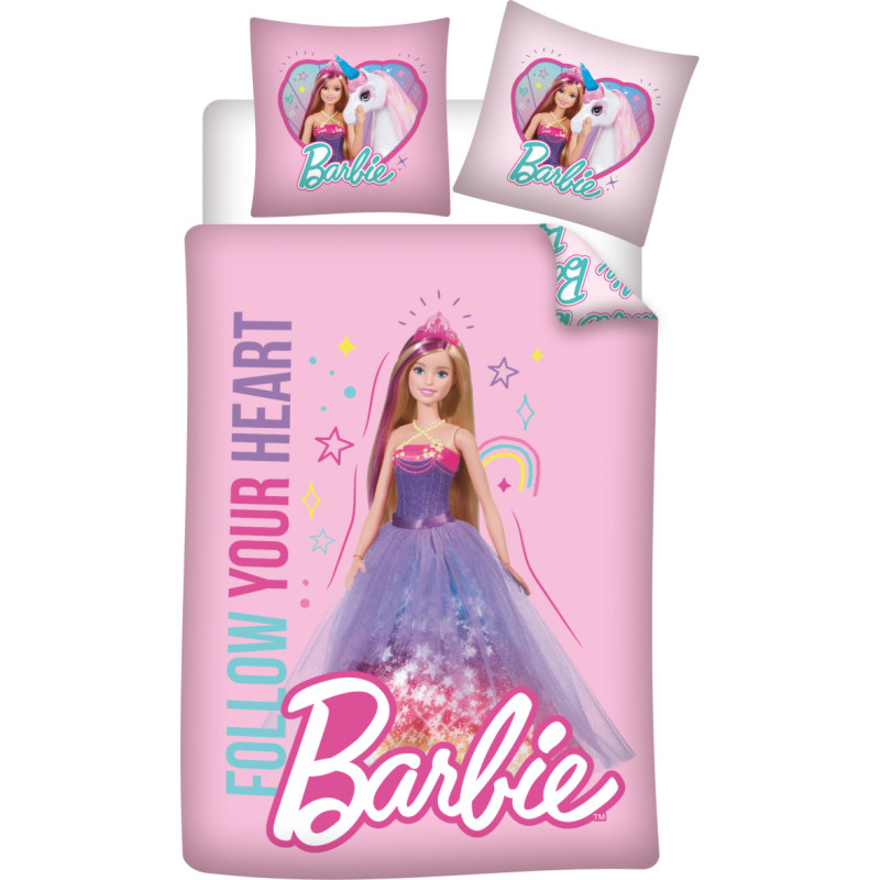 Brandmac Bed Linen - Junior Size 100x140 cm - Barbie (1000808)