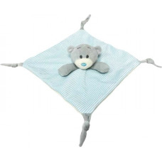 Tulilo Cuddly toy Milus Bear blue-cream 25x25 cm