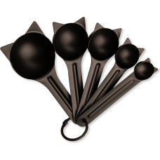 Kikkerland - Cat Measuring Spoons - 9 cm x 16.5 cm