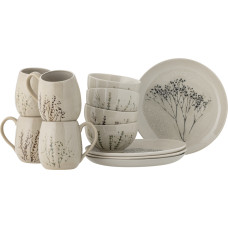 Bloomingville - Bea Breakfast Set - Nature - Stoneware