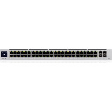 Ubiquiti UniFi Pro 48-Port PoE Managed L2/L3 Gigabit Ethernet (10/100/1000) Power over Ethernet (PoE) 1U Silver