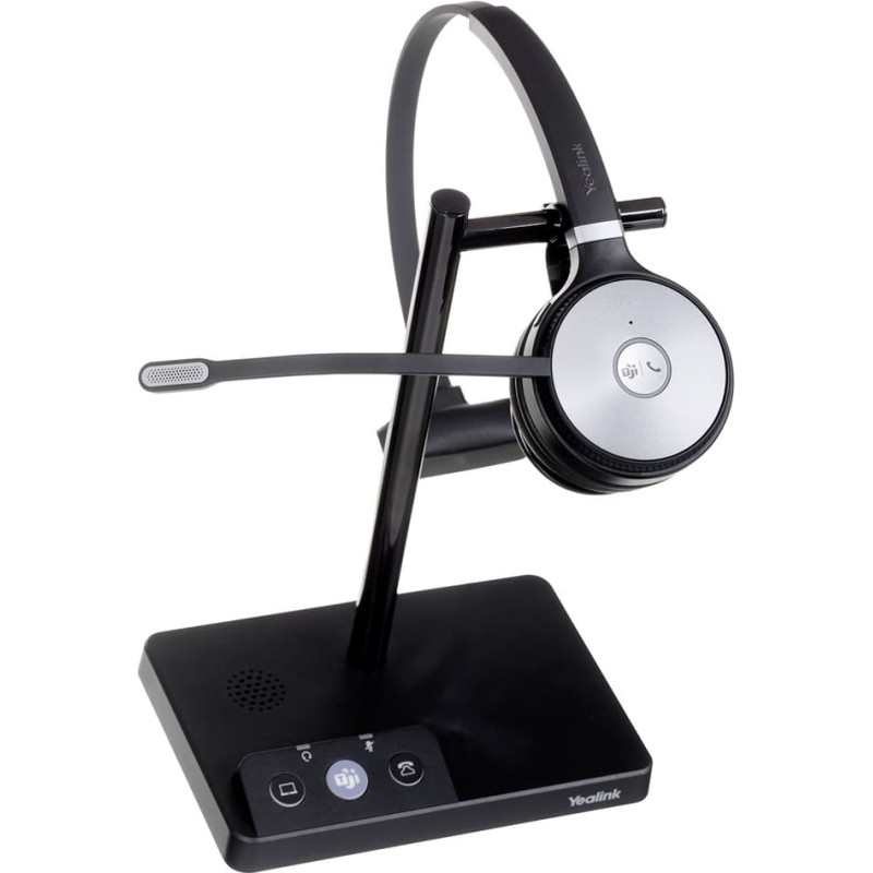 Yealink Wireless headphones WH62 Mono charging stand Teams Dect