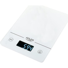 Adler | Kitchen scales | AD 3170 | Maximum weight (capacity) 15 kg | Graduation 1 g | Display type LCD | White
