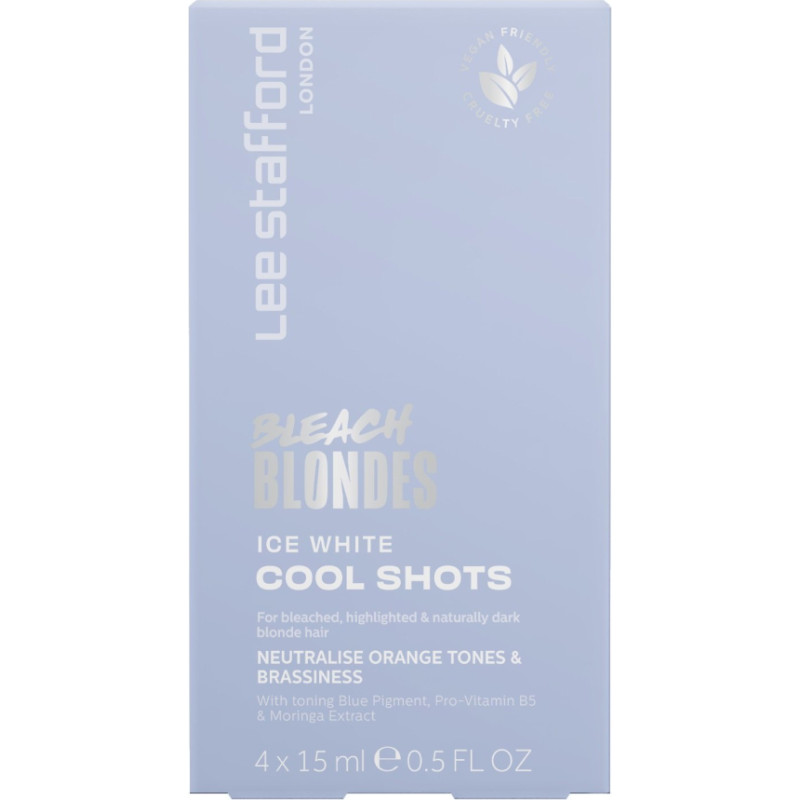 Lee Stafford - Bleach Blondes Ice White Cool Shots 4 x 15 ml