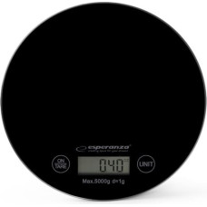 Esperanza Digital Kitchen Scale MANGO BLACK EKS003K