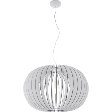 Eglo - Stellato Pendant Lamp - White - Ø70 cm - Elegant Wooden Design