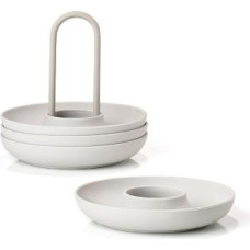 Zone Denmark - Singles Egg Cups With Holder - Warm Grey (332023)
