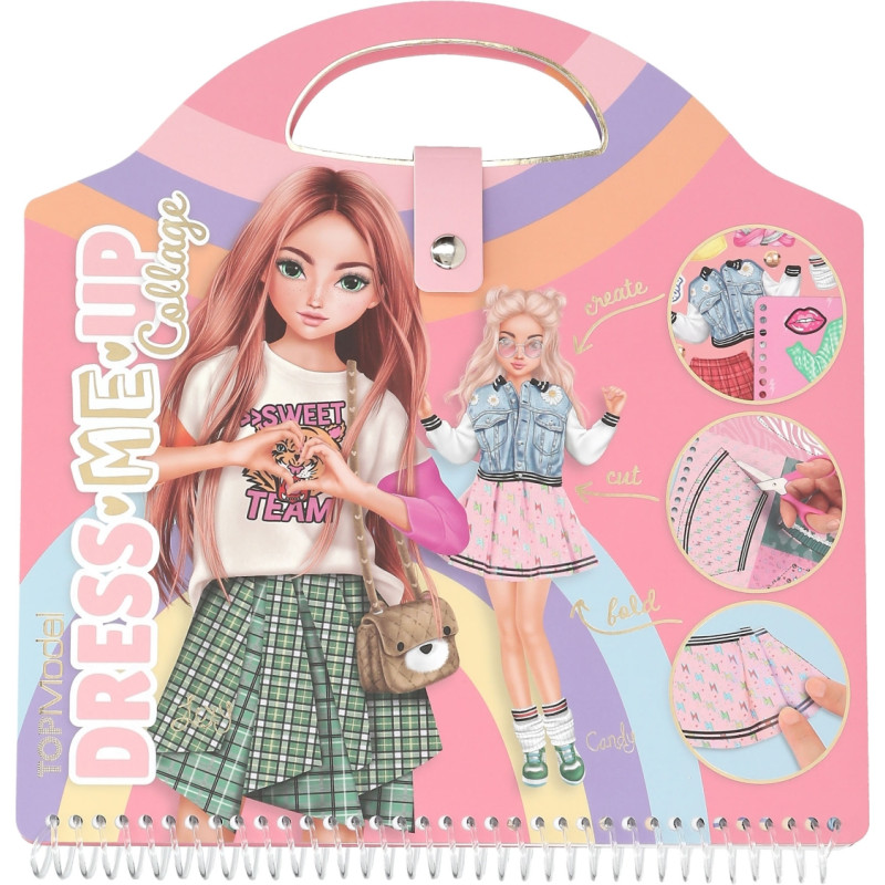 Topmodel - Dress Me Up Collage Book - (413574)