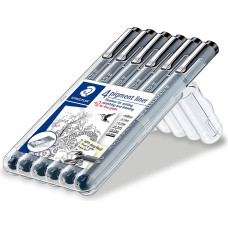 Staedtler - Pigment Liner Set 4+2 (308SB6P)