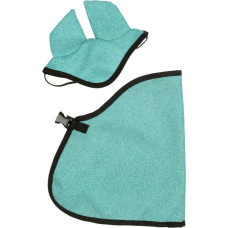 My Hobby Horse - Rug & ear bonnet blue glitter (MHH022001)