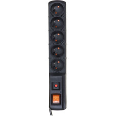 Acar F5 Black 5 AC outlet(s) 230 V 1.5 m