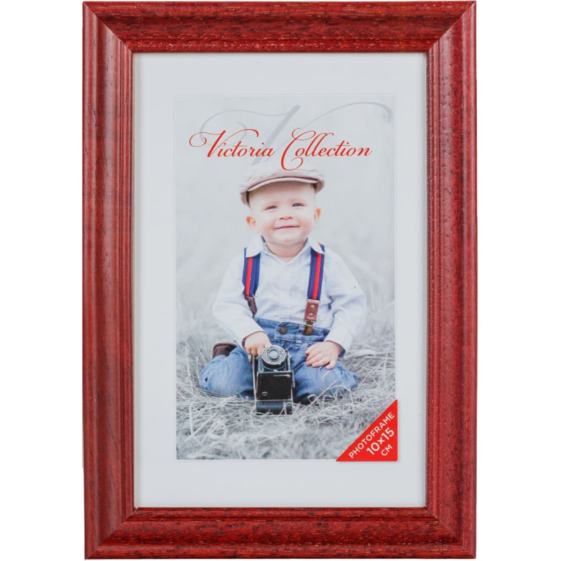 Victoria Collection Photo frame Memory 10x15cm, red