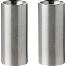 Stelton - Arne Jacobsen Cylinda Salt & Pepper Set (Steel)
