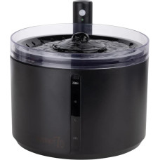 District 70 - FLOW Wireless water Fountaine, black 2,2 liter - Motion sensor activated