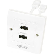 Logilink 2xHDMI socket