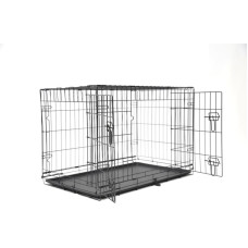 Nordic Paws - Wire cage black L 92 x 57 x 64 cm - (540058525265)