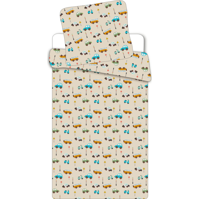 Brandmac Bed linen - Junior Size 100x140 - Car (1000895)
